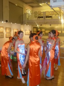 Danseuses Nouvel An Chinois